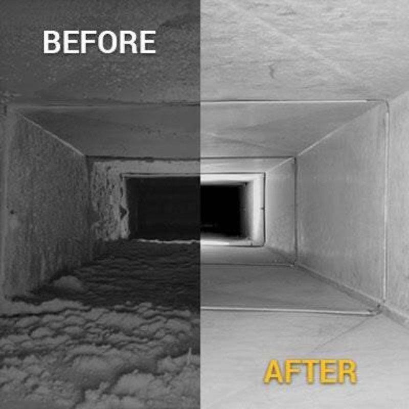 Clean supply and return vents after professional cleaning in Brooklyn